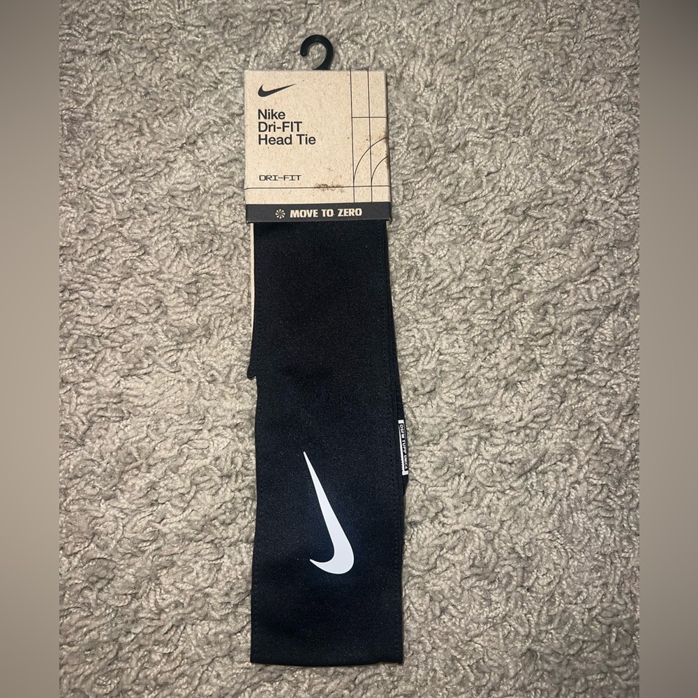 Nike tie headband